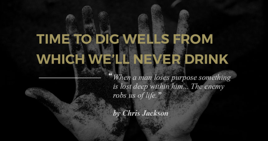Time to Dig Wells From Which We’ll Never Drink