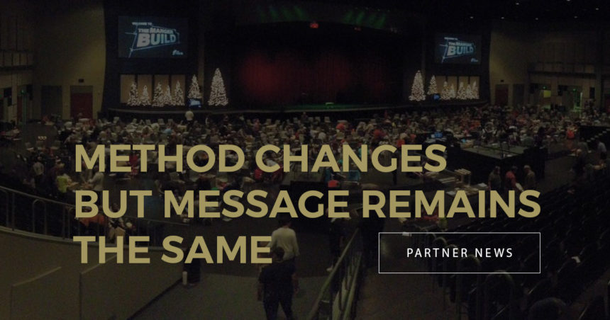 Method Changes But Message Remains the Same